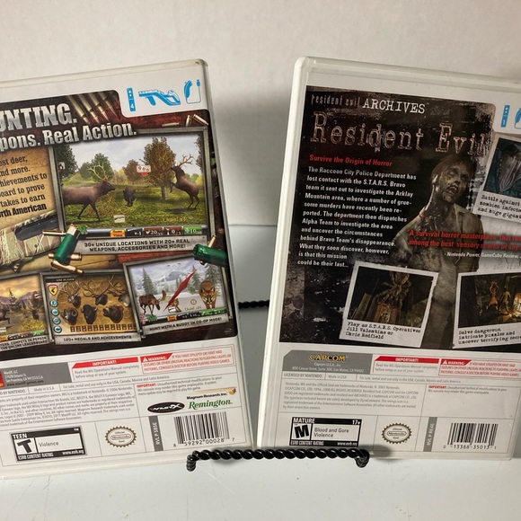 Remington Super Slam Hunting: North America (Nintendo Wii, 2010) 

Resident Evil - Picture 2 of 7